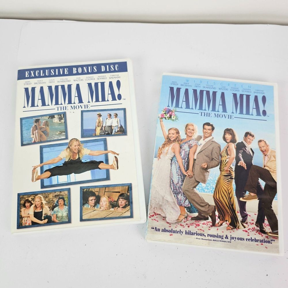 Mamma Mia! The Movie DVD +‎ Bonus Disc